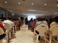 Seminario Kon dil i disiplina un teener awendia na Bonaire. Hotel Divi Flamingo